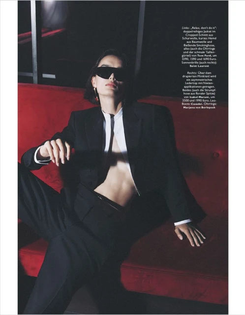 I wear my sunglasses at. night