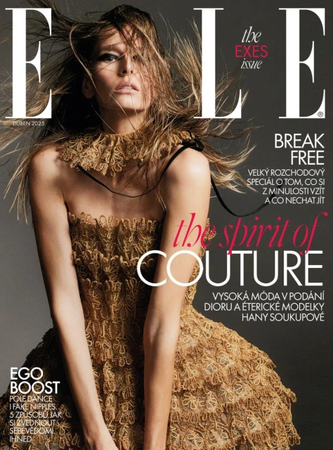 Elle Czech Republic April 2025 Cover