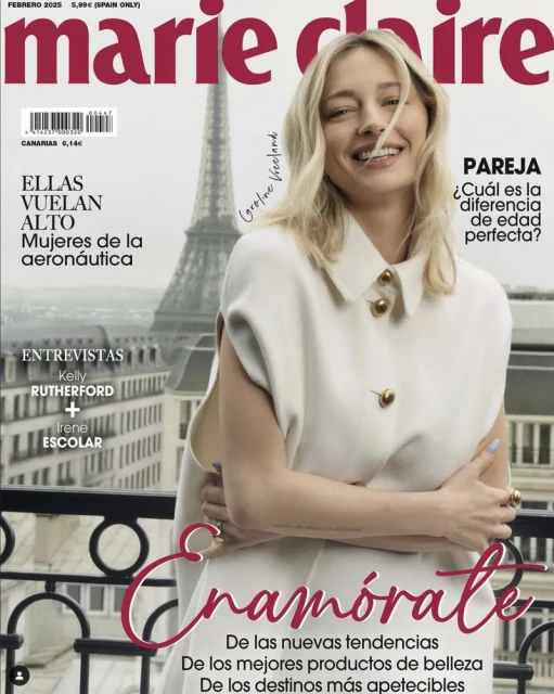 Marie Claire Spain February 2025 Cover
