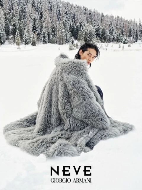 Giorgio Armani Neve 2025 Campaign
