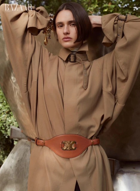 Aleyna Fitzgerald is resplendent in the city of lights