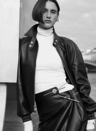 Aleyna Fitzgerald is resplendent in the city of lights