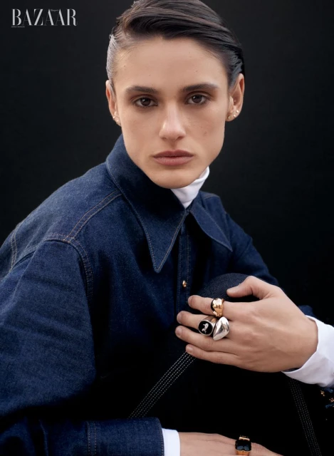 Aleyna Fitzgerald is resplendent in the city of lights