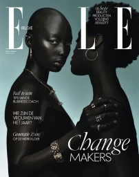 Elle Belgium February 2025 Cover