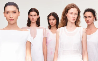 OUTSIDE IN cosmetics winter 2025 campaign