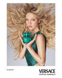 Versace Crystal Emerald Fragrance 2025 Campaign