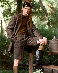 In the garden, we grew wild.