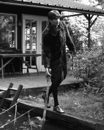 In the garden, we grew wild.