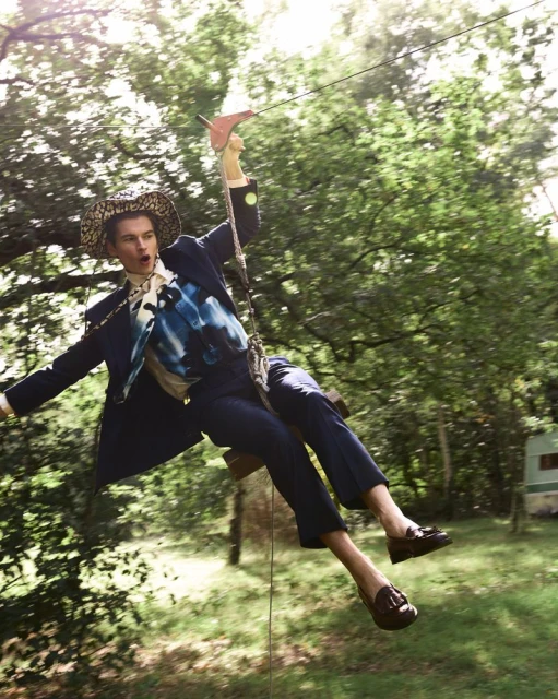 In the garden, we grew wild.