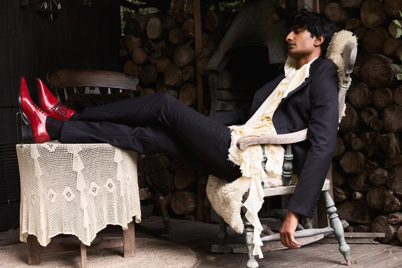 In the garden, we grew wild.