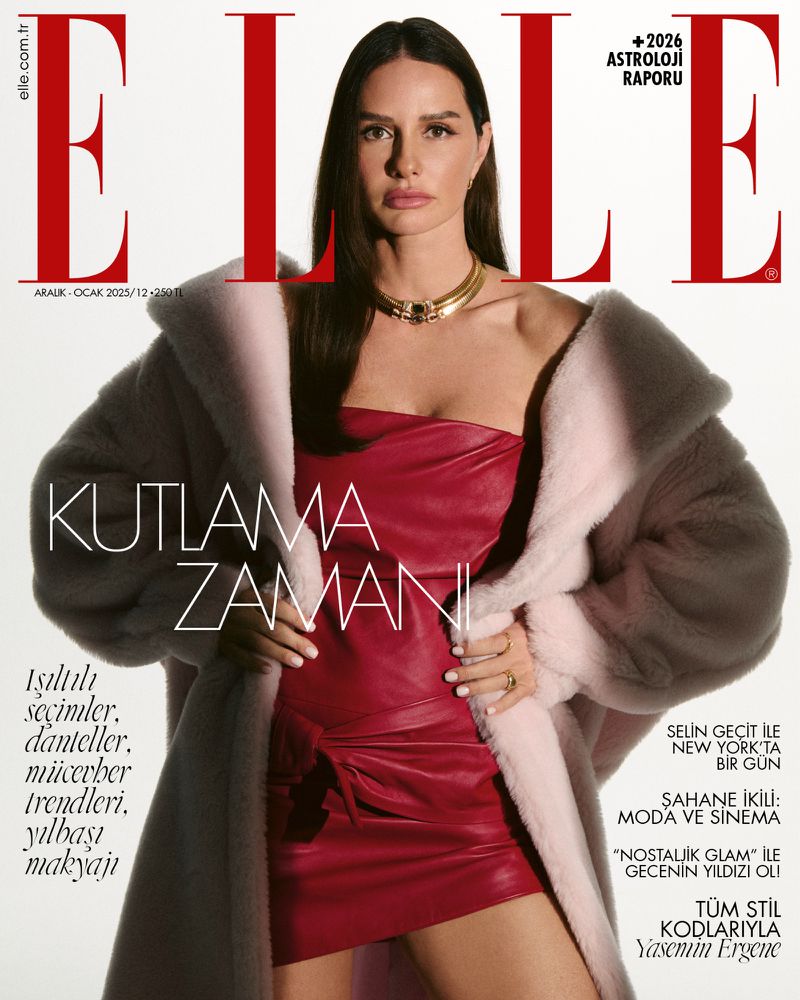 Elle Türkiye December 2025 Cover