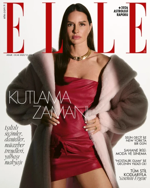 Elle Türkiye December 2025 Cover