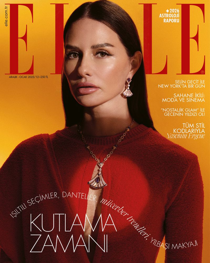 Elle Türkiye December 2025 Cover