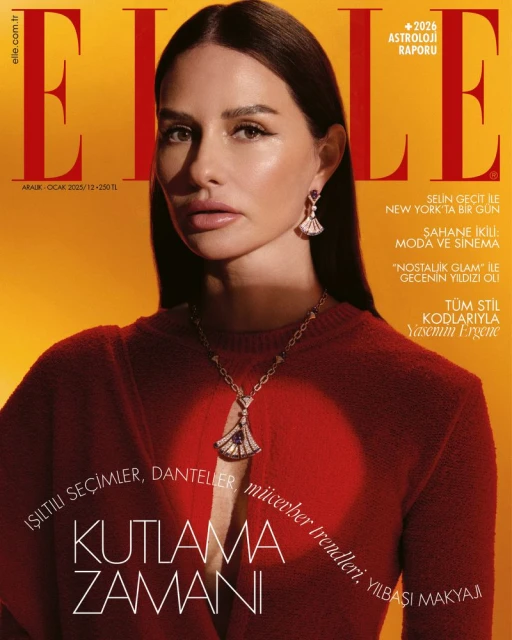 Elle Türkiye December 2025 Cover