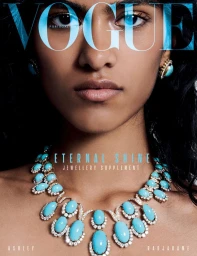 Vogue Portugal December 2025 Jewelry Supplement Cover