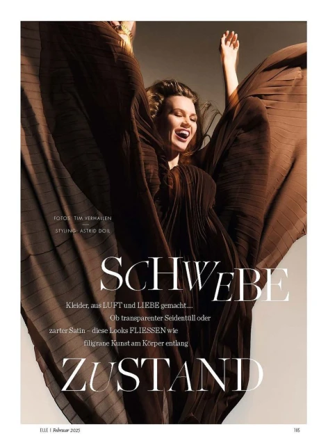 Elle Germany February 2025 Cover
