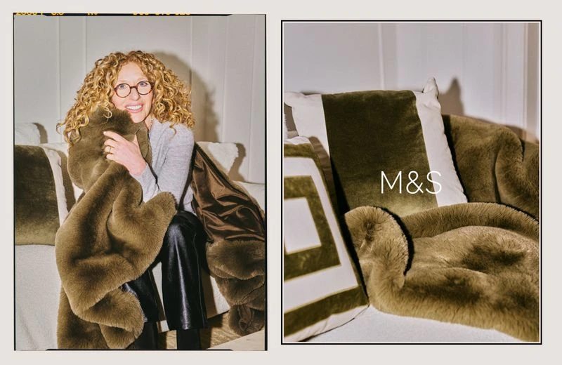 Kelly Hoppen at home for Christmas with M&S