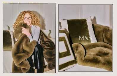Kelly Hoppen at home for Christmas with M&S