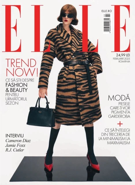 ELLE Romania February 2025 Cover