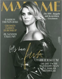 Madame Germany January 2025 Cover