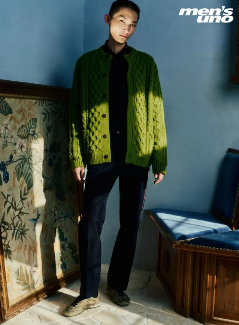 The moment of the with three boys