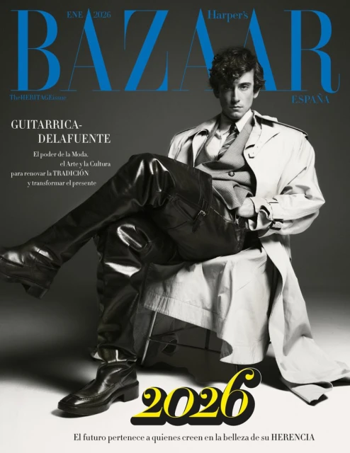 Harper's Bazaar España January 2026 Cover