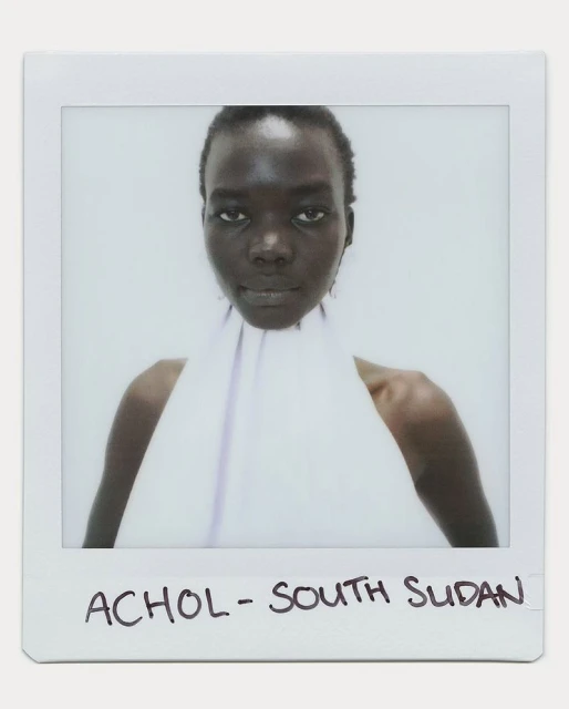 Givenchy F/W 2025 Show Girls Polaroids