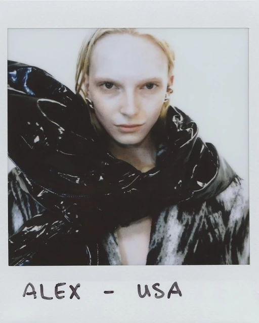 Givenchy F/W 2025 Show Girls Polaroids