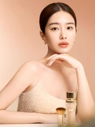 Lancôme Absolue The Fluid Foundation Celebrity Campaign