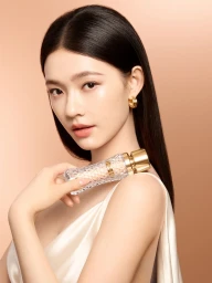 Lancôme Absolue The Fluid Foundation Celebrity Campaign