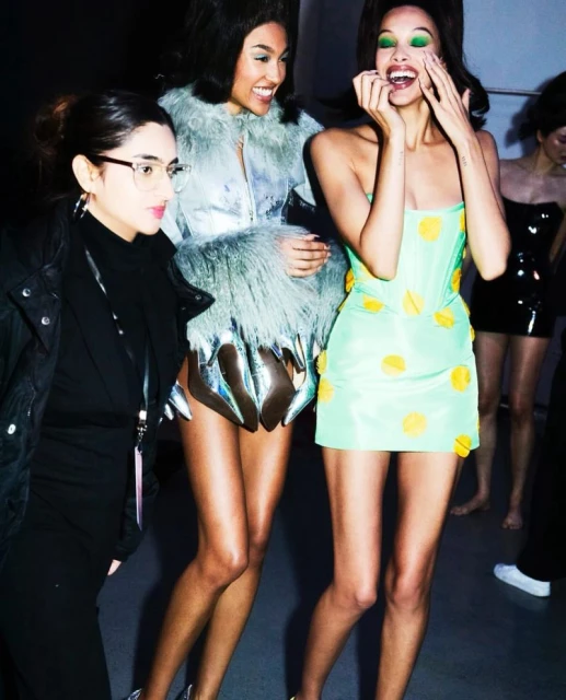 Step behind the runway at Christian Cowan