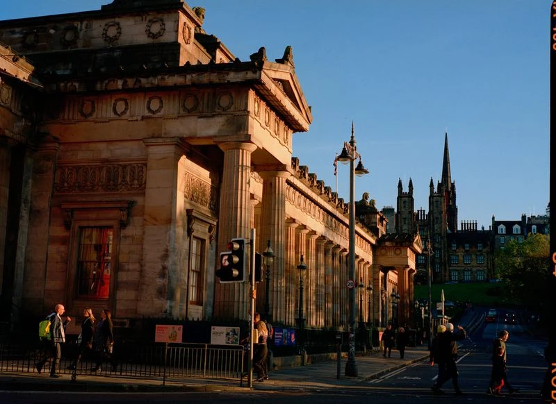 Tracing Edinburgh's medieval angles.