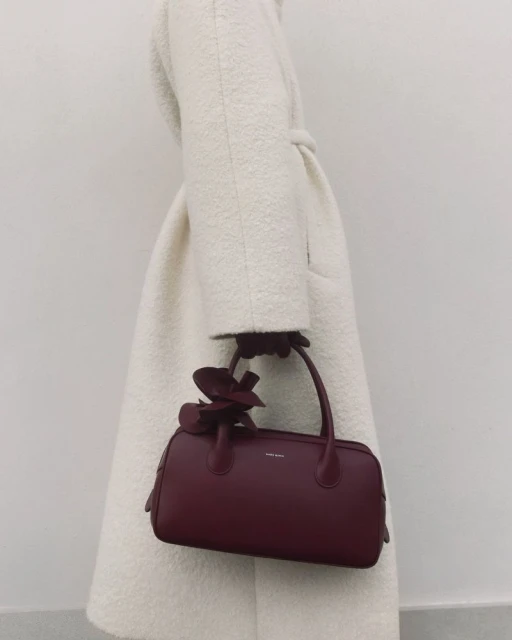 Burgundy Brigitte Bag