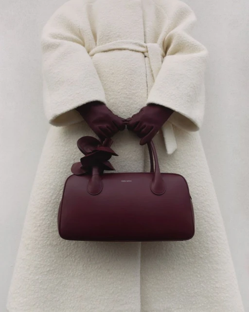 Burgundy Brigitte Bag
