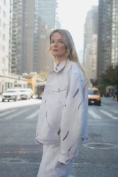 Eniko in NYC for KATA SZEGEDI