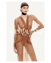 Saint Laurent Women's Winter 2024 Fitting