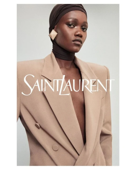 Saint Laurent Women's Winter 2024 Fitting