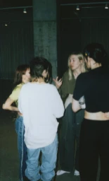 Zoe Gustavia Anna Whalen FW24, NYFW Backstage