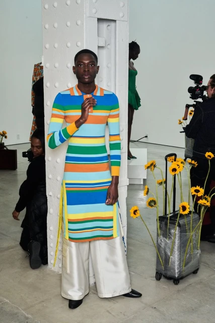 Bienvenue Aboard: AGBOBLY’s debut NYFW presentation is an exploration of identity.