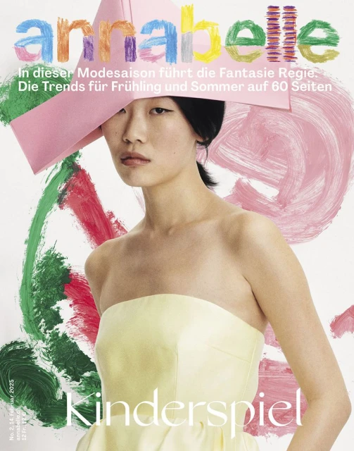 Annabelle Magazine February 2025 Cover by Marine Giraudo