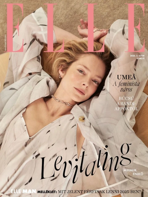 Elle Hungary May 2025 Cover
