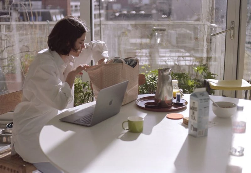 The M collection in pink by Angella Hill