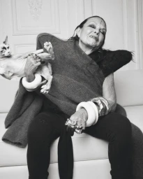 Michele Lamy and Rick Owens