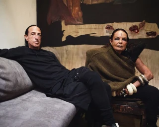 Michele Lamy and Rick Owens