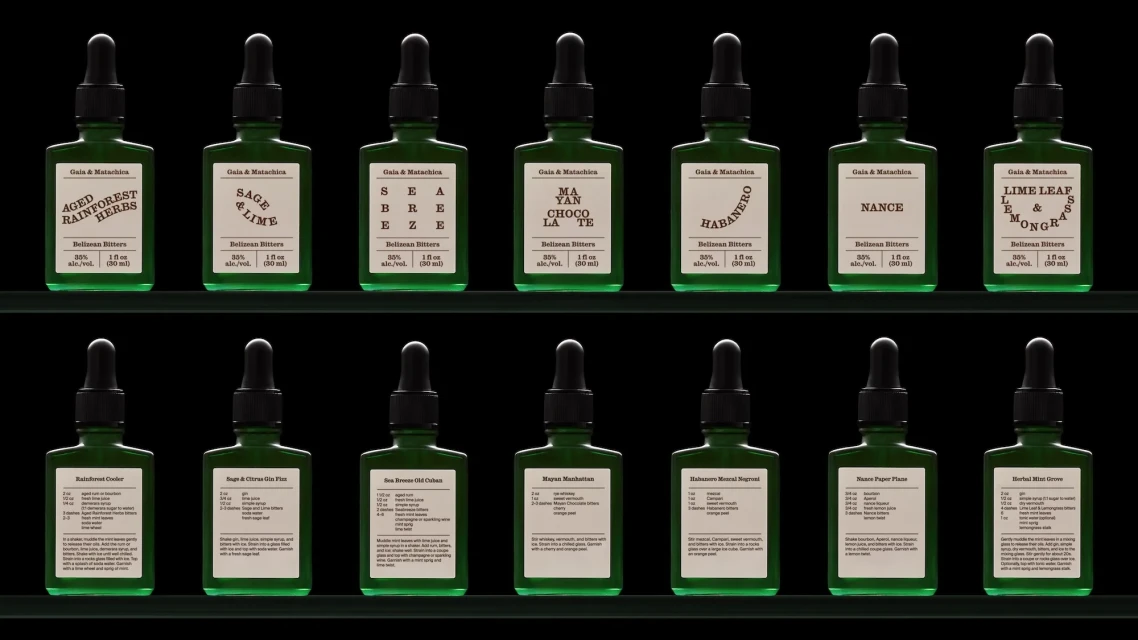 Paprika creates a distinctive identity for Belizean botanical bitters