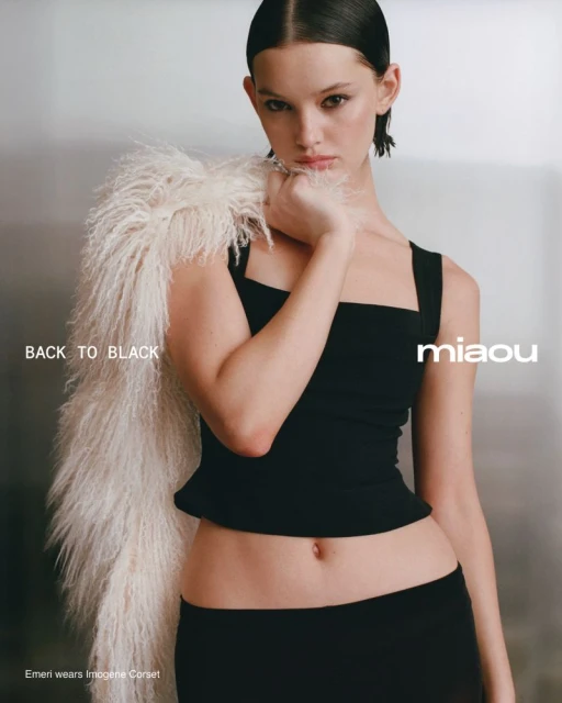 Miaou SS26: Back to Black