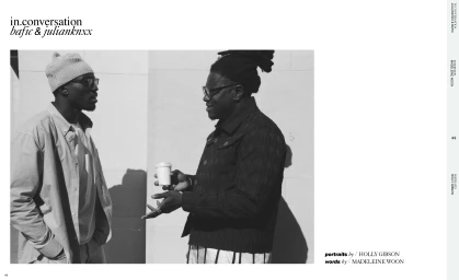 Julianknxx in conversation with Bafic