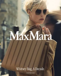 Max Mara Whitney Bag Campaign 2025