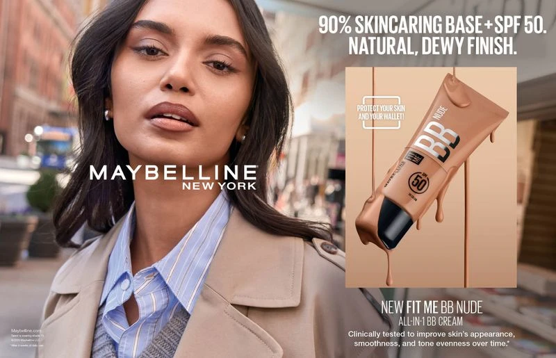 Fit Me BB Nude Cream Campaign