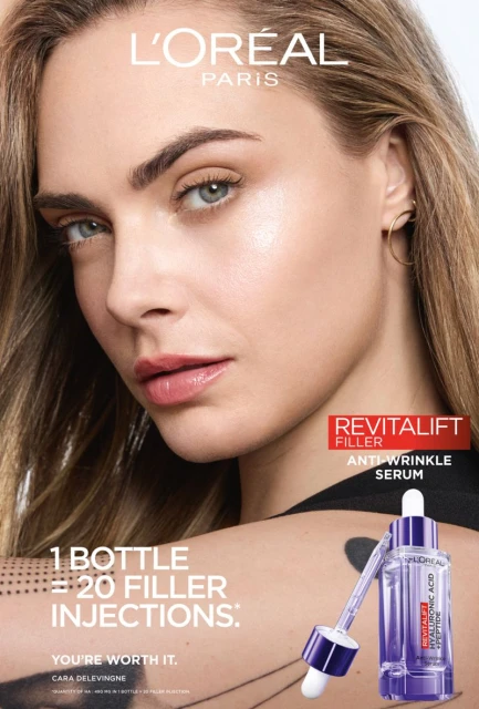 Glass Skin Campaign featuring Cara D ...